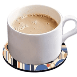 Rubber Drink Coasters (Set of 4)