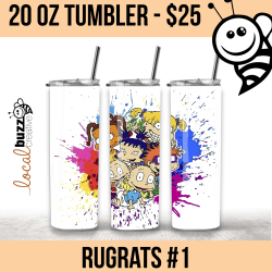 rugrats, tumbler