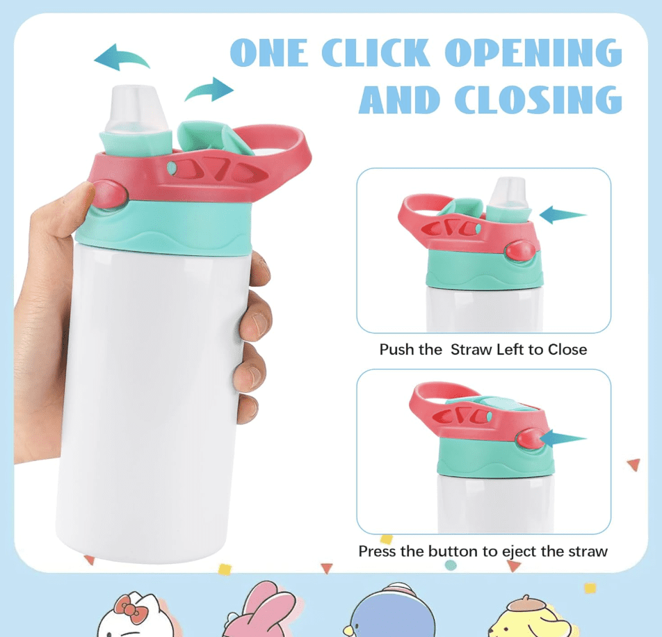 12 Oz Kids Water Bottle - Image 5